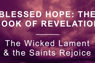 Thumbnail for the post titled: The Wicked Lament & the Saints Rejoice