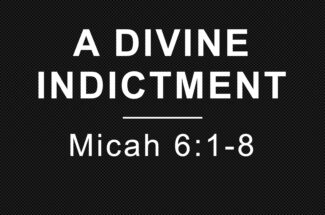 Thumbnail for the post titled: A Divine Indictment