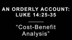 Cost-Benefit Analysis