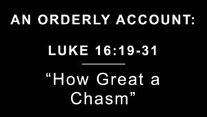 How Great a Chasm