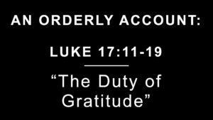 The Duty of Gratitude