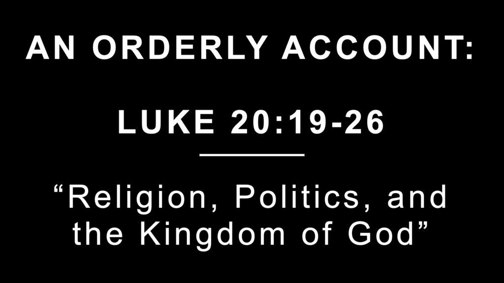 Religion, Politics, and the Kingdom of God