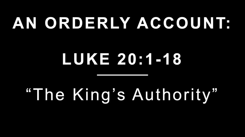 The Kings Authority