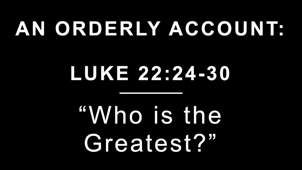 Who is the Greatest?