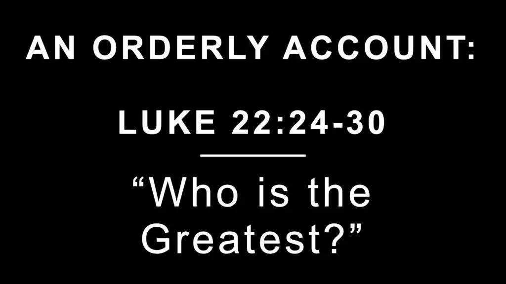 Who is the Greatest?