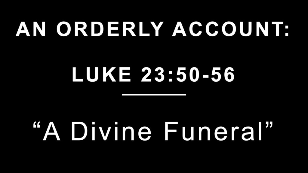 A Divine Funeral
