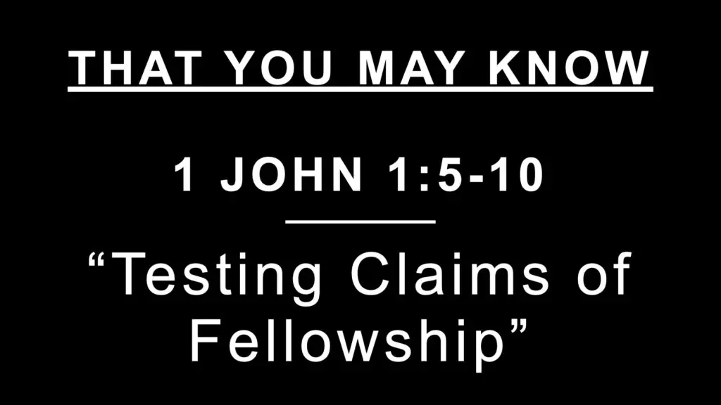 Testing Claims of Fellowship