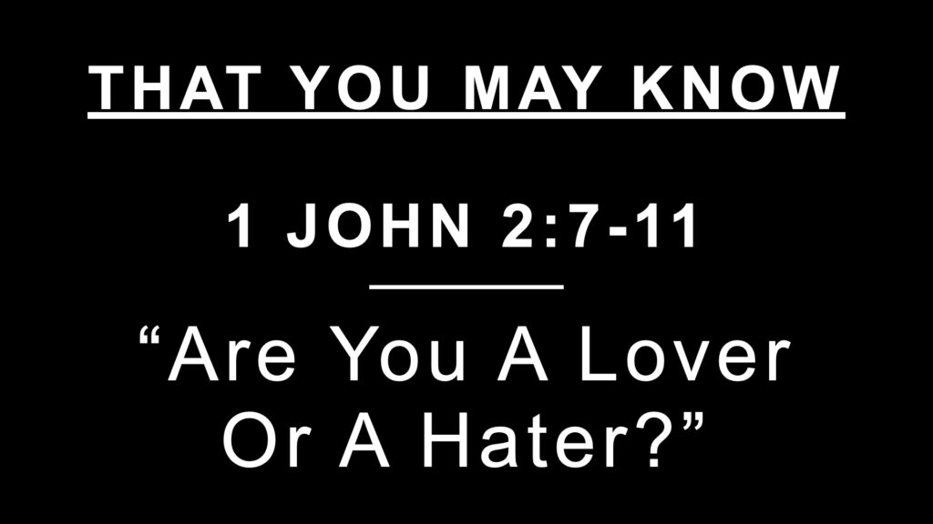 Are You a Lover or a Hater?
