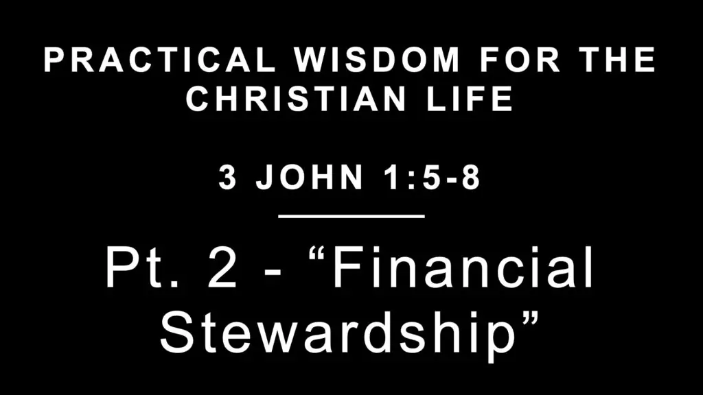 Financial Stewardship
