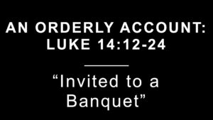 Invited to a Banquet